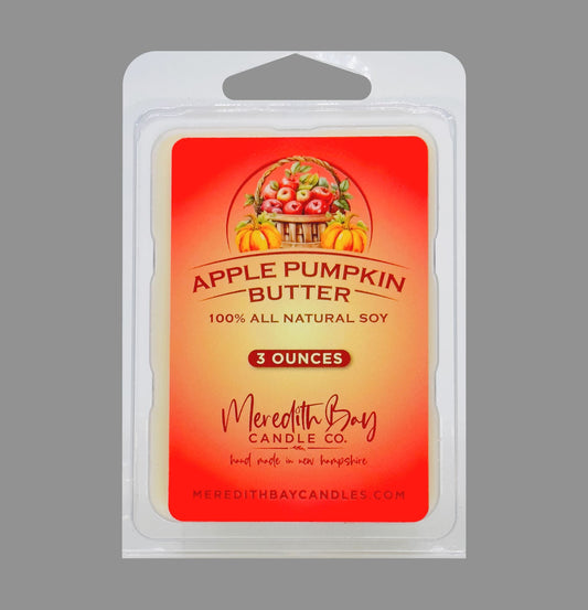 Apple Pumpkin Butter Wax Melt Wax Melt Meredith Bay Candle Co 