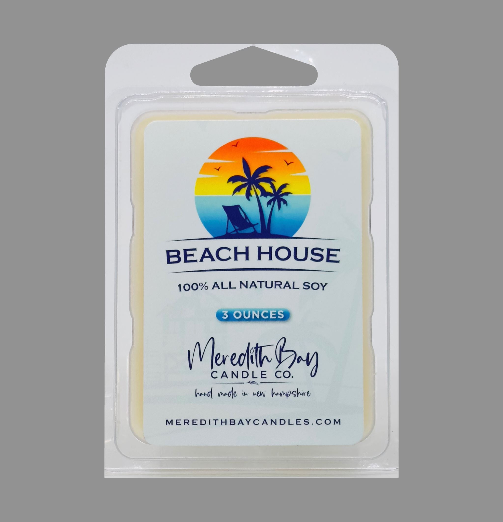 Beach House Wax Melt Wax Melt Meredith Bay Candle Co 