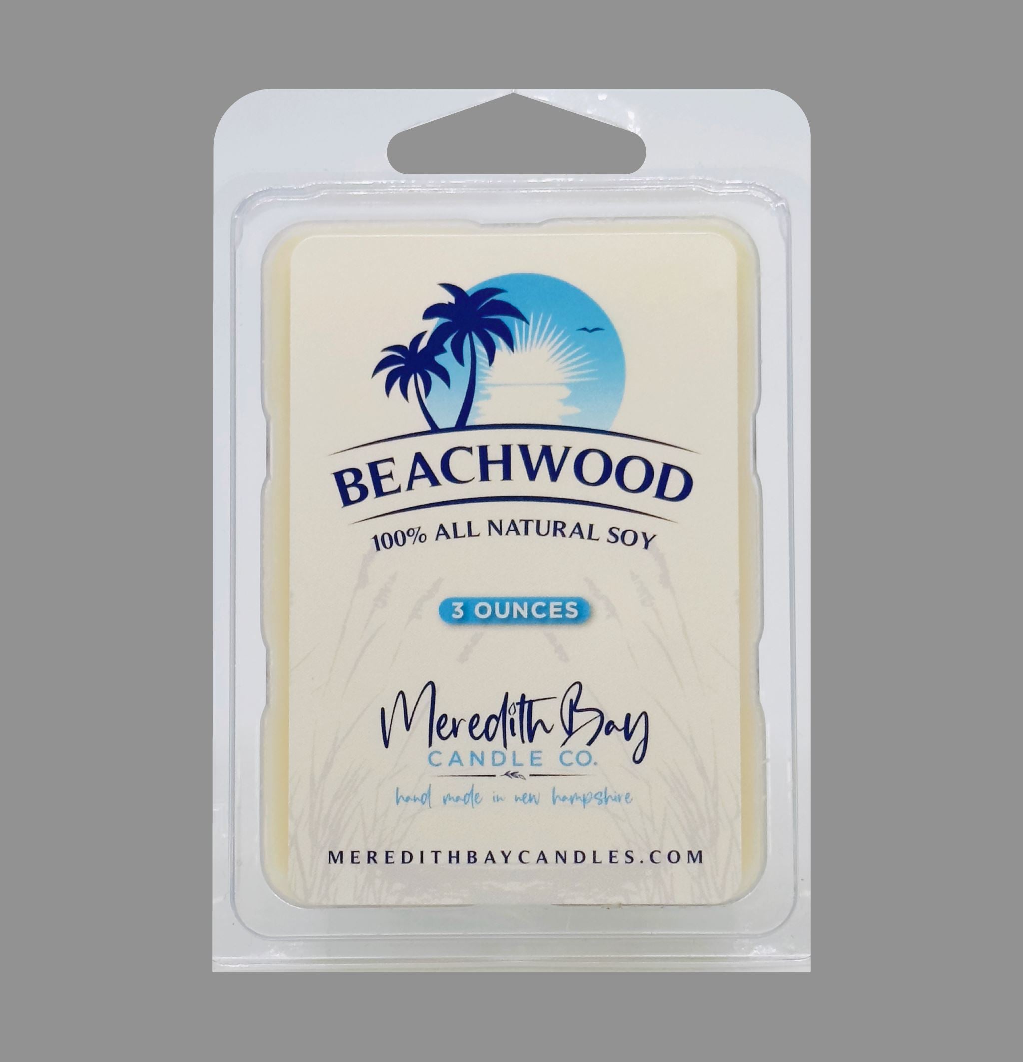 Beachwood Wax Melt Wax Melt Meredith Bay Candle Co 
