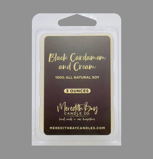 Black Cardamom & Cream Wax Melt Wax Melt Meredith Bay Candle Co 