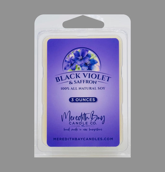 Black Violet & Saffron Wax Melt Wax Melt Meredith Bay Candle Co 