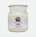 Load image into Gallery viewer, Caribbean Coconut Soy Candle Meredith Bay Candle Co 16 Oz 
