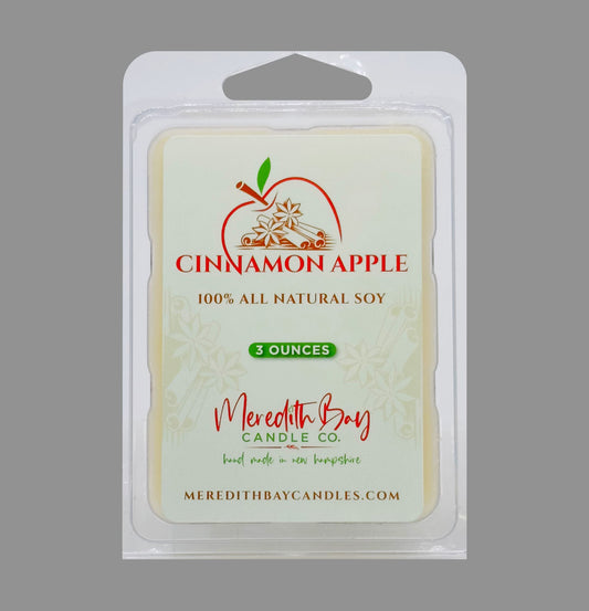 Cinnamon Apple Wax Melt Meredith Bay Candle Co 