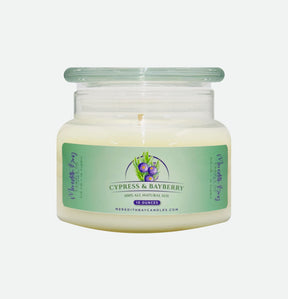 Cypress and Bayberry Soy Candle Meredith Bay Candle Co 10.0 Oz 