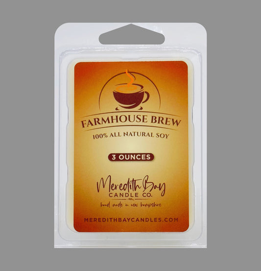 Farmhouse Brew Wax Melt Meredith Bay Candle Co 
