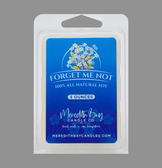 Forget Me Not Wax Melt Meredith Bay Candle Co 