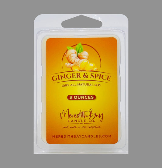Ginger & Spice Wax Melt Meredith Bay Candle Co 