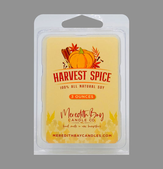 Harvest Spice Wax Melt Meredith Bay Candle Co 