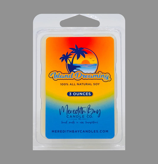 Island Dreaming Wax Melt Meredith Bay Candle Co 