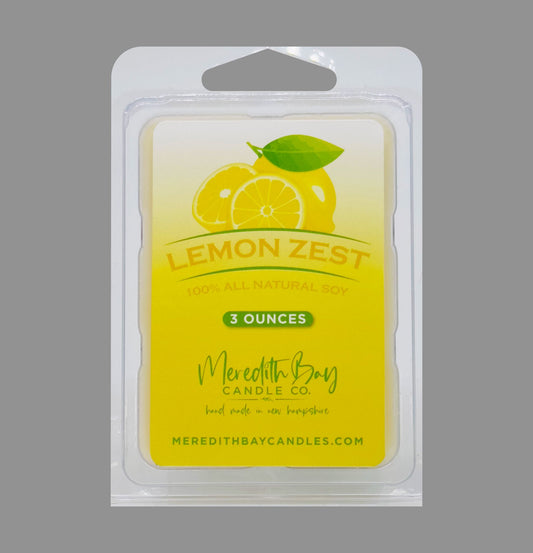 Lemon Zest Wax Melt Meredith Bay Candle Co 