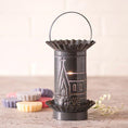 Load image into Gallery viewer, Mini Wax Warmer, Church House, Faith Hope Love in Country Tin Wax Warmer Irvins Tinware 
