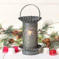 Load image into Gallery viewer, Mini Wax Warmer with Regular Star in Country Tin Wax Warmer Irvins Tinware 
