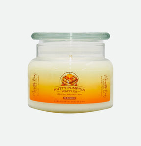 Nutty Pumpkin Waffles Soy Candle Meredith Bay Candle Co 10 Oz 