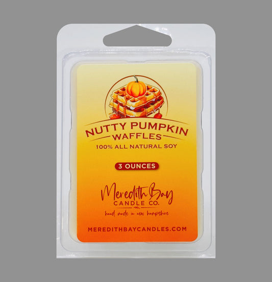 Nutty Pumpkin Waffles Wax Melt Meredith Bay Candle Co 