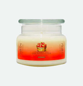 Oak Barrel Cider Soy Candle Meredith Bay Candle Co 10 Oz 