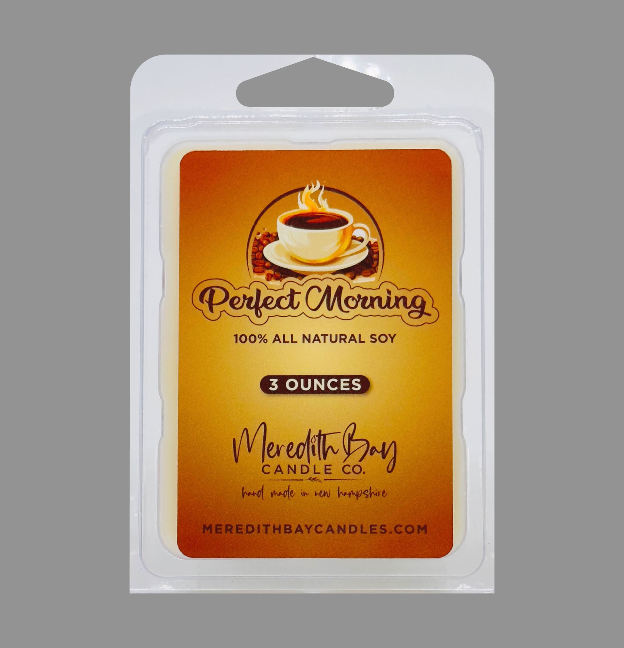 Perfect Morning Wax Melt Meredith Bay Candle Co 
