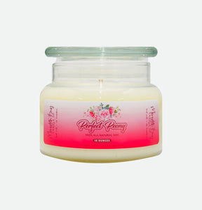 Perfect Peony Soy Candle Meredith Bay Candle Co 10 Oz 