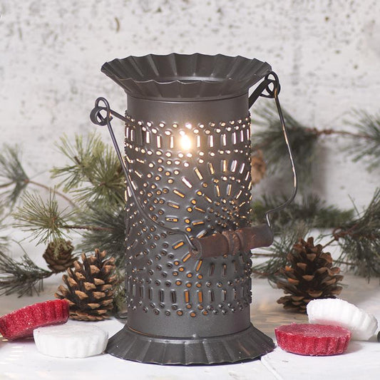 Starburst Wax Melter in Weathered Zinc – Meredith Bay Candle Co