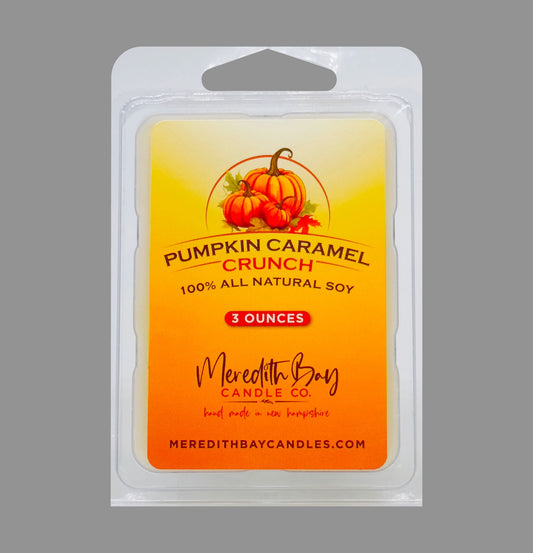 Pumpkin Caramel Crunch Wax Melt Meredith Bay Candle Co 