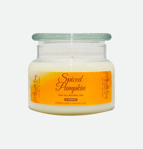 Spiced Pumpkin Soy Candle Meredith Bay Candle Co 10 Oz 
