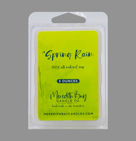 Spring Rain Wax Melt Meredith Bay Candle Co 