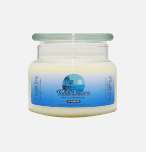 Tahiti Dreams Soy Candle Meredith Bay Candle Co 10 Oz 