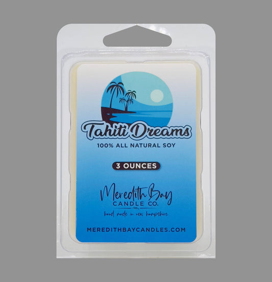 Tahiti Dreams Wax Melt Meredith Bay Candle Co 