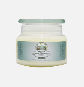 Warm Summer Night Soy Candle Meredith Bay Candle Co 10 Oz 