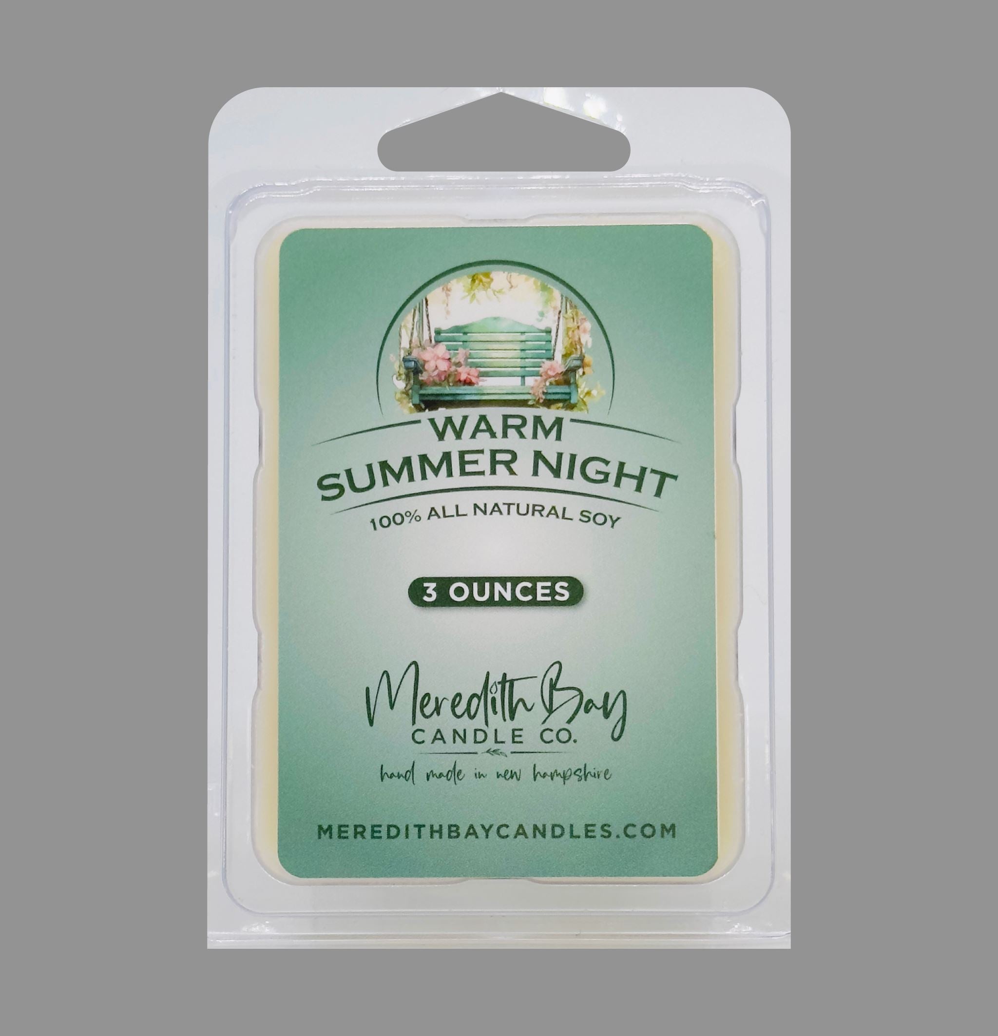 Warm Summer Night Wax Melt Meredith Bay Candle Co 