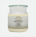 Load image into Gallery viewer, White Birch & Vanilla Soy Candle Meredith Bay Candle Co 16 Oz 
